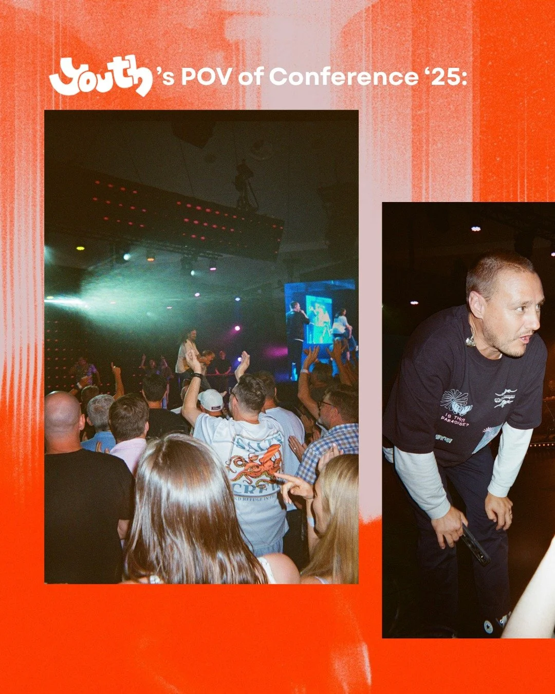 Youth taking over conference! Who's ready for this year? 
#partyparty 

Head to our website to register now🫡