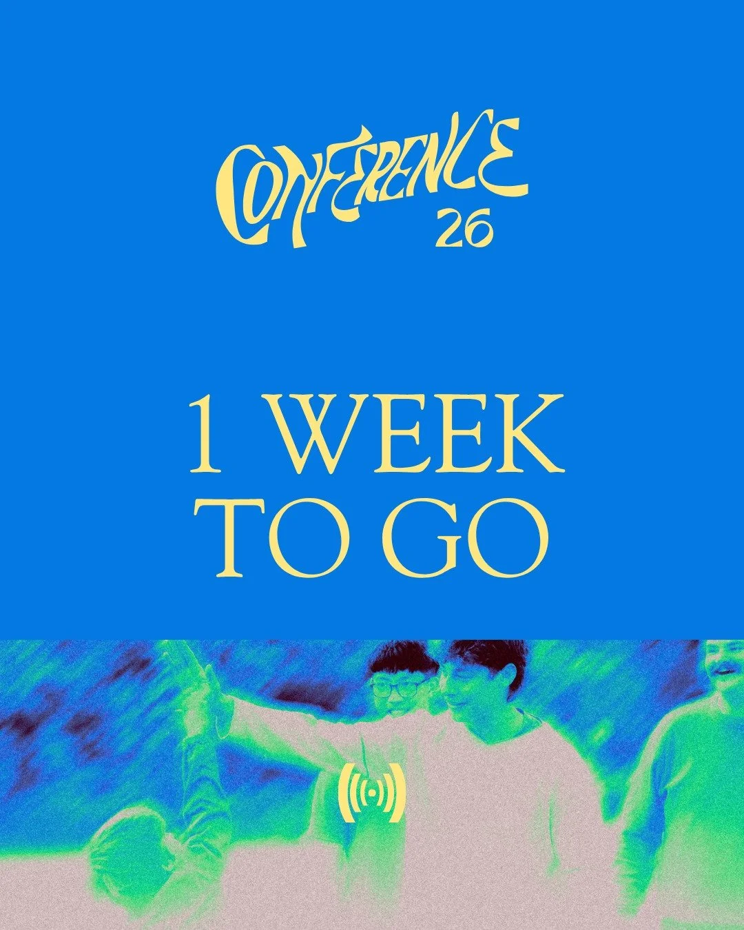 Only one week to go until Conference aaaaahhh! The countdown is truly on.

Register now at c3syd.church