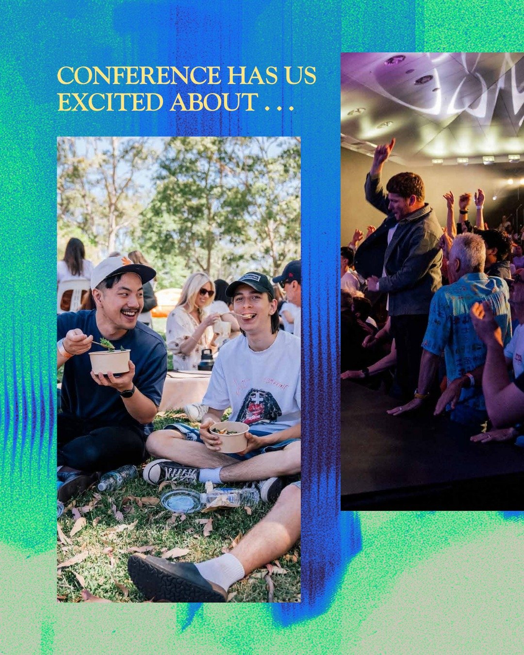 What has got YOU most excited for Conference??