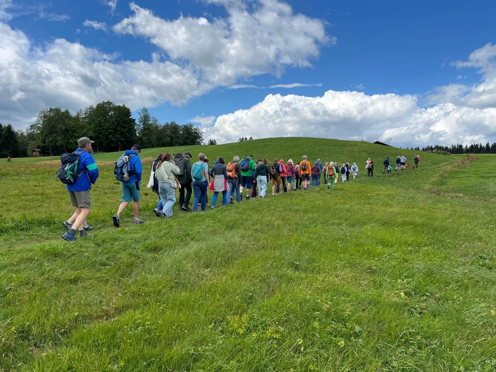 Wandernde Rangergruppe