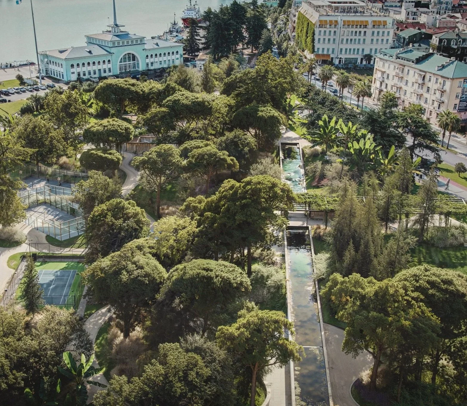 Inauguration of a New Municipal Park in Batumi
