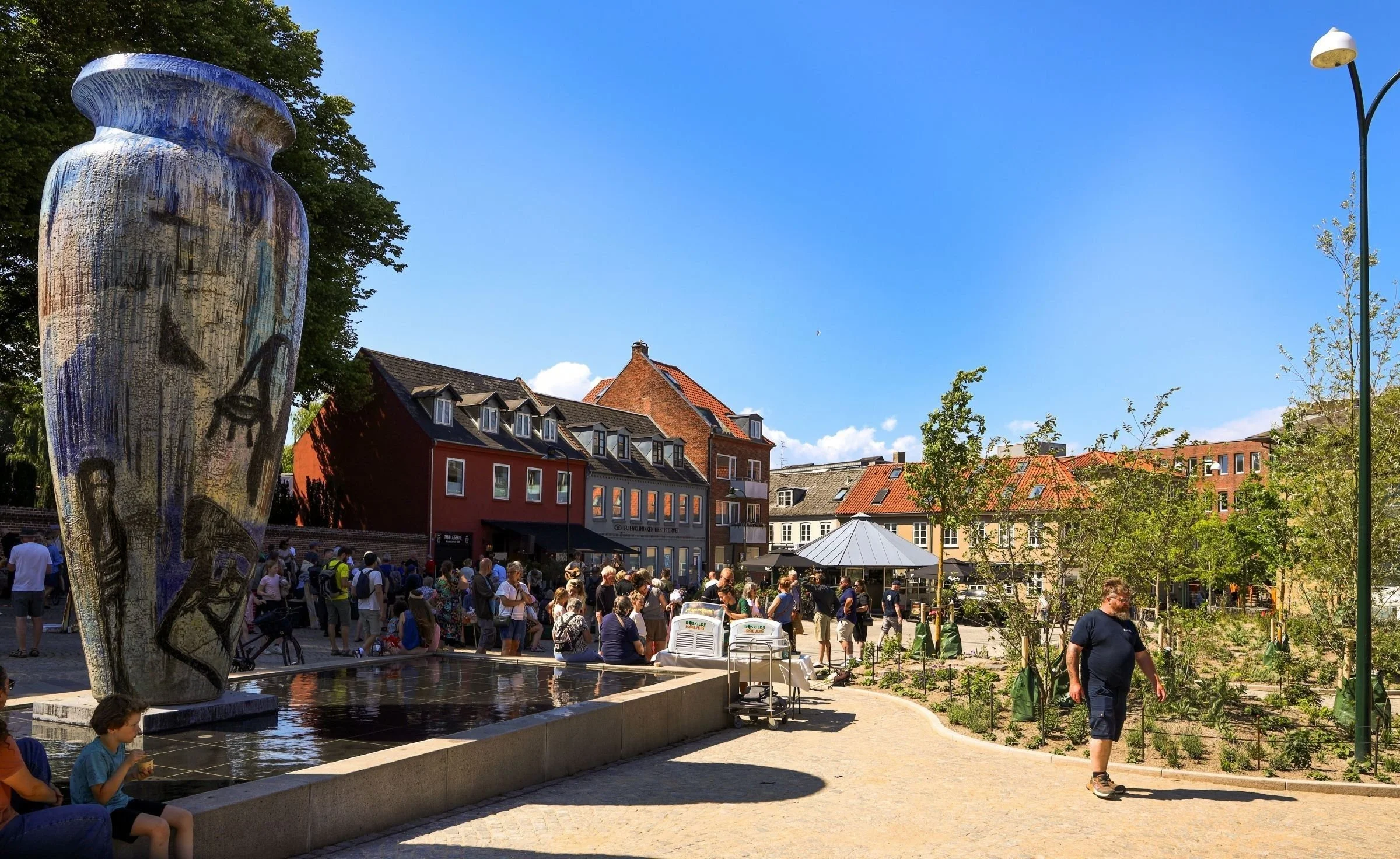Inauguration in Roskilde