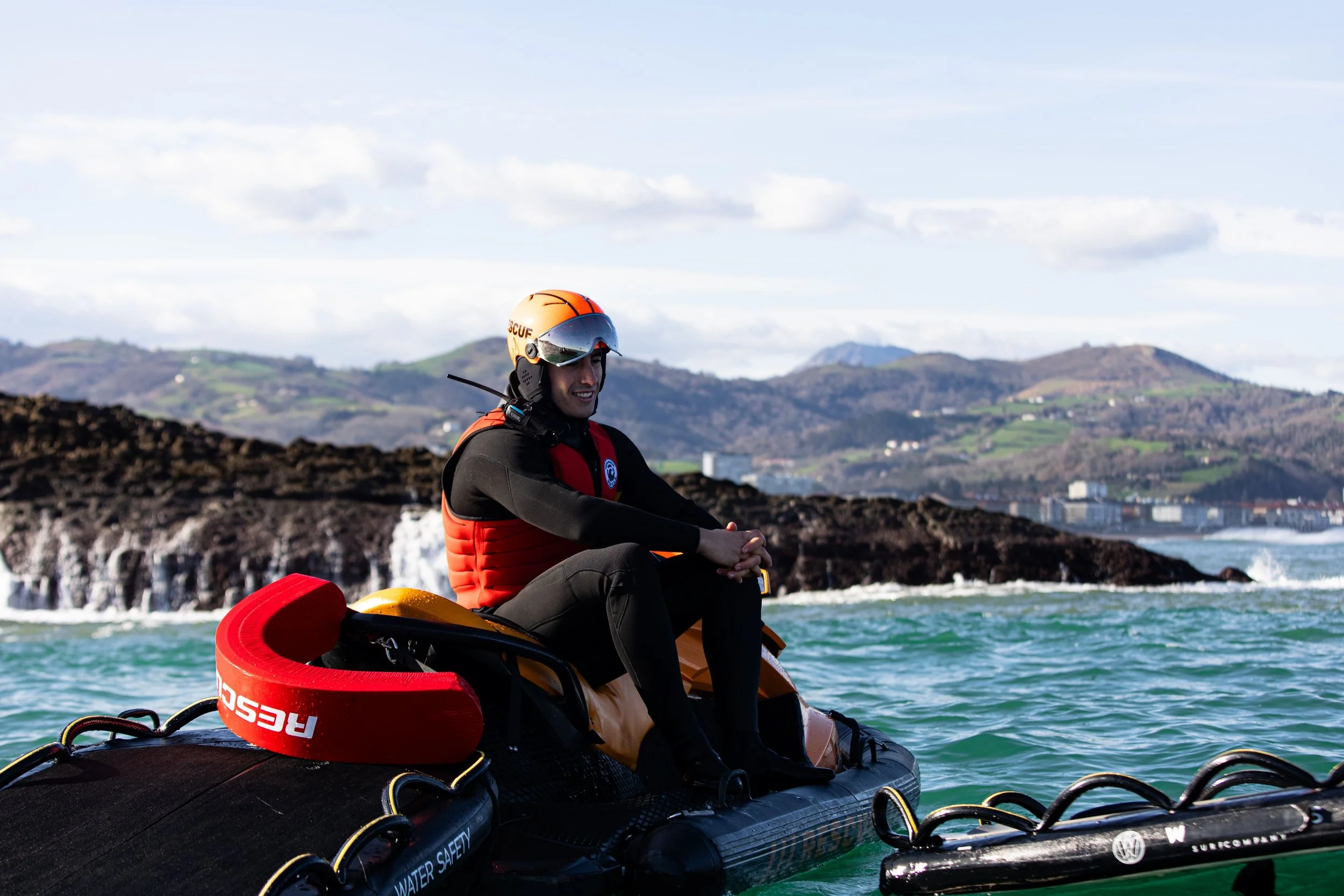 Jon en un día de entrenamiento.