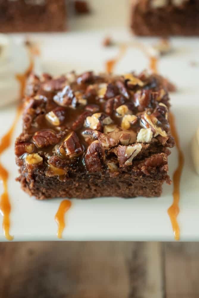 SWEETS (Nuts About Chocolate - The Royal Pecan Brownie Bar)