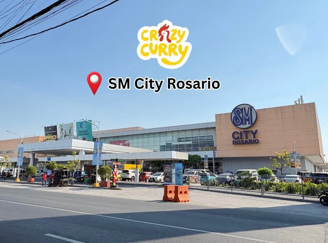 Rosario, Cavite &mdash; are you ready? 🍛🔥

Something delicious is coming your way! Crazy Curry is gearing up for its Soft Opening at SM City Rosario, and we can&rsquo;t wait to serve you our Curry Fried Chicken. 🍗

Stay tuned for the official open