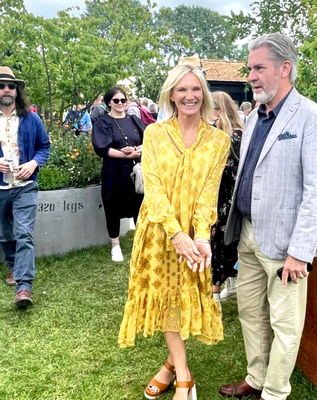 RHS Malvern, Jo Whiley and Mark Glynne-Jones, design/visualisation of her concept.