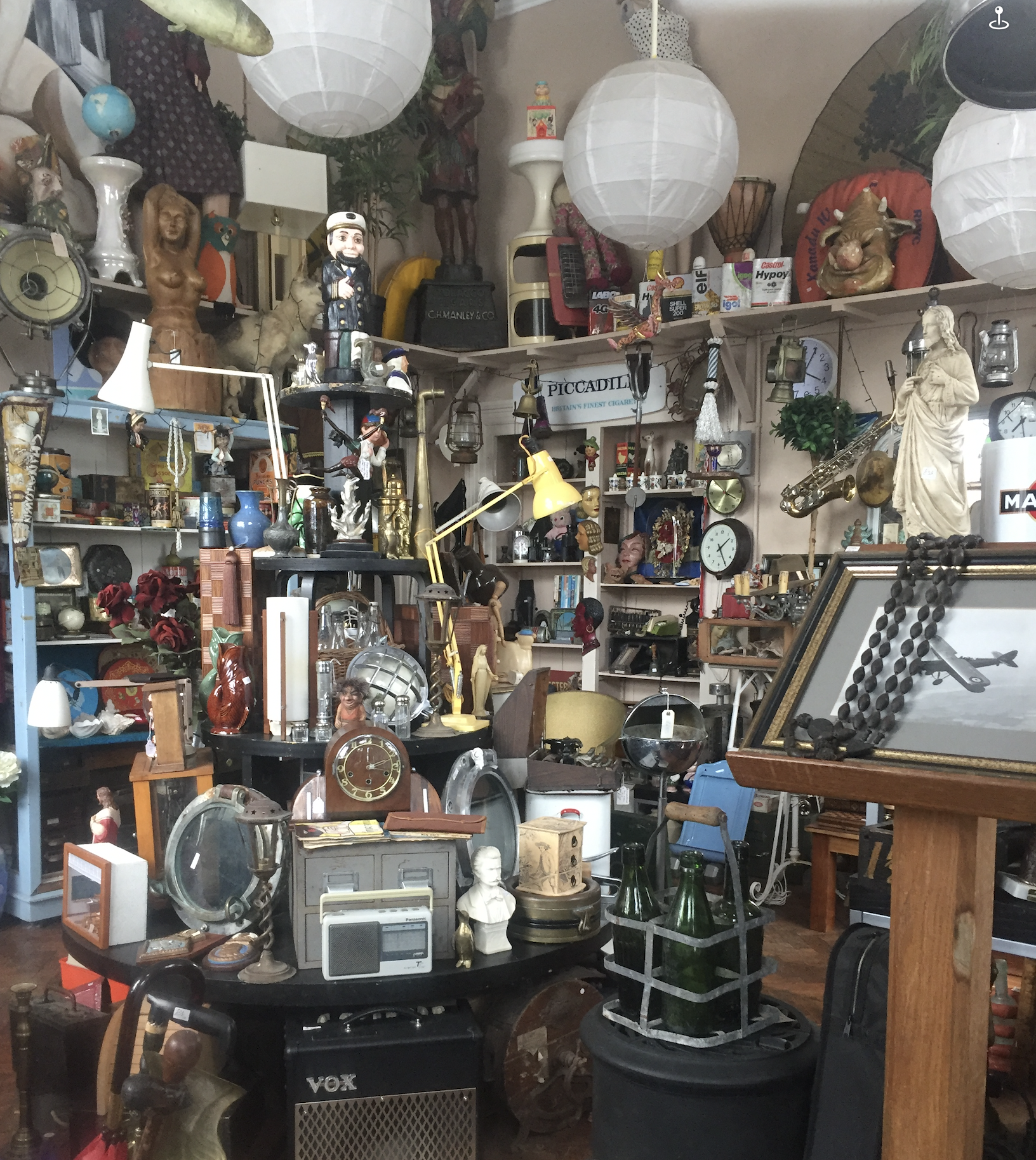 Prop and styling hunting in Penzance.