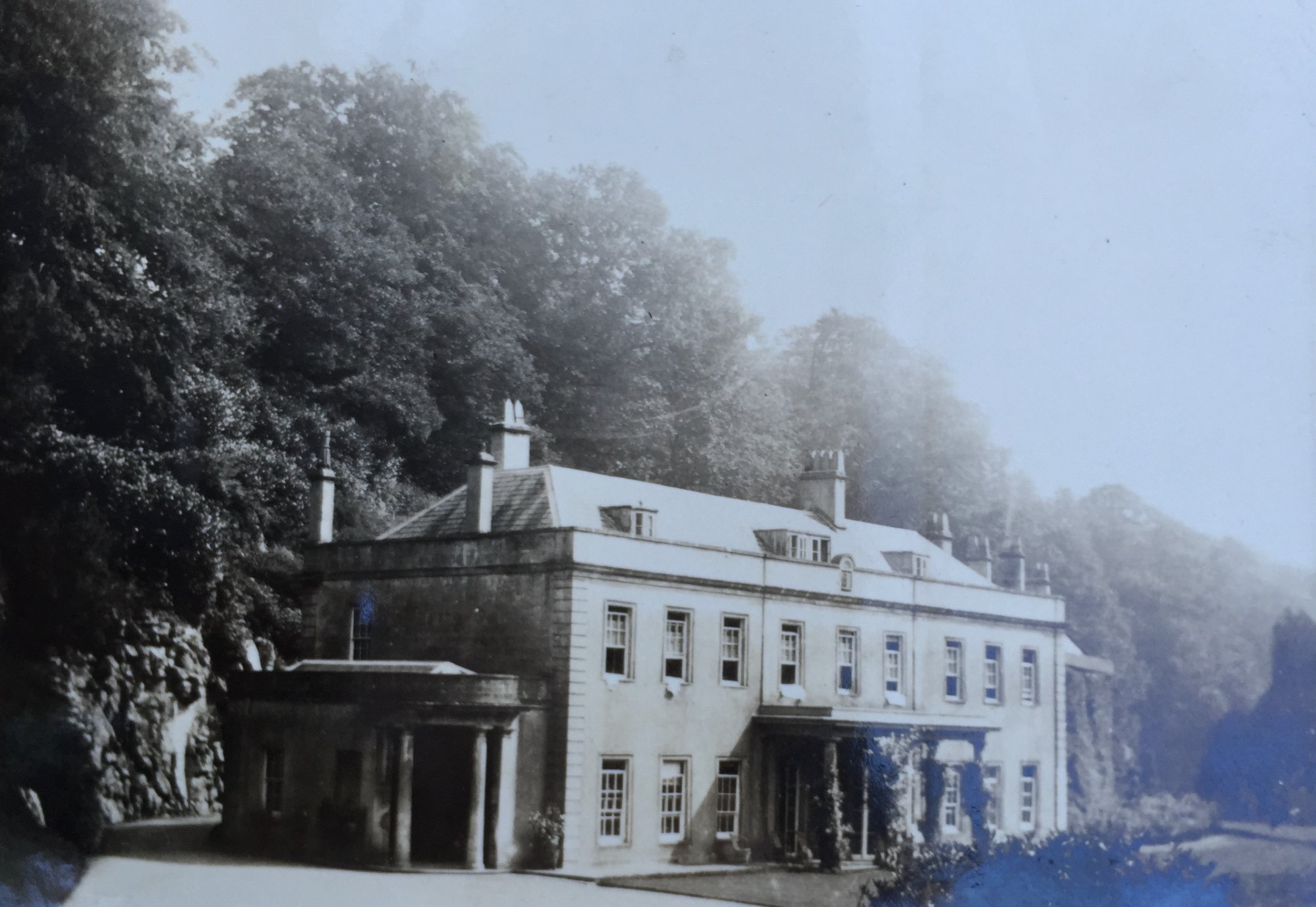 Three generations ago, Aberhasep Hall, Mid Wales.