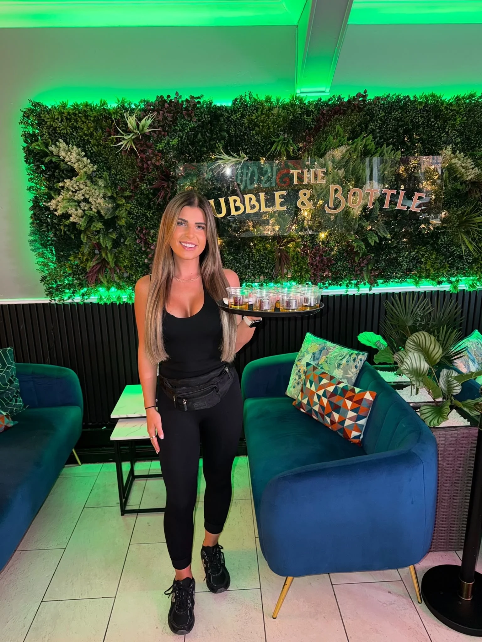 One Collective promotional team in a venue