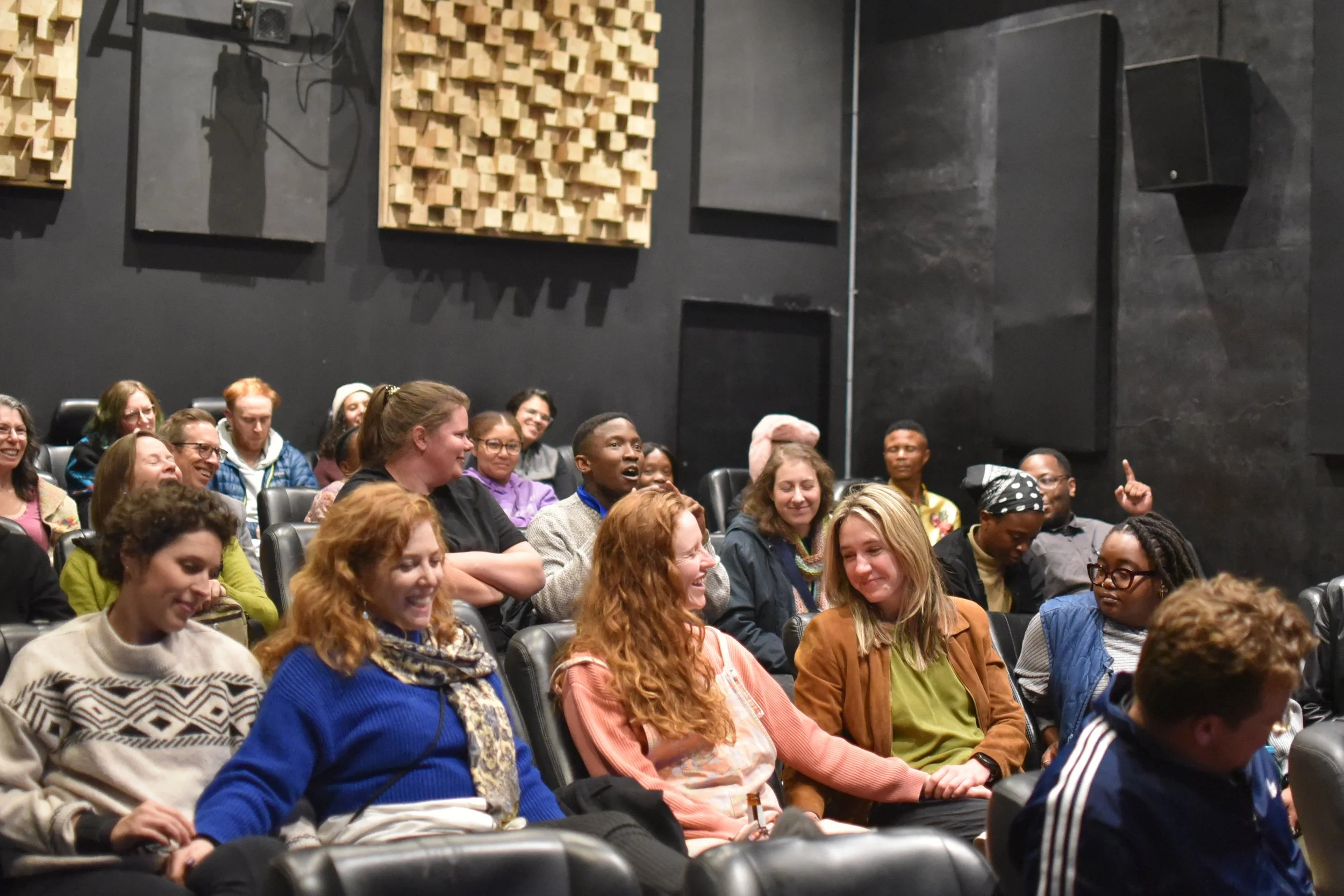Thank you Dumisani Mnisi for the photos taken at the screening of Black Burns Fast on 07.08.2026.