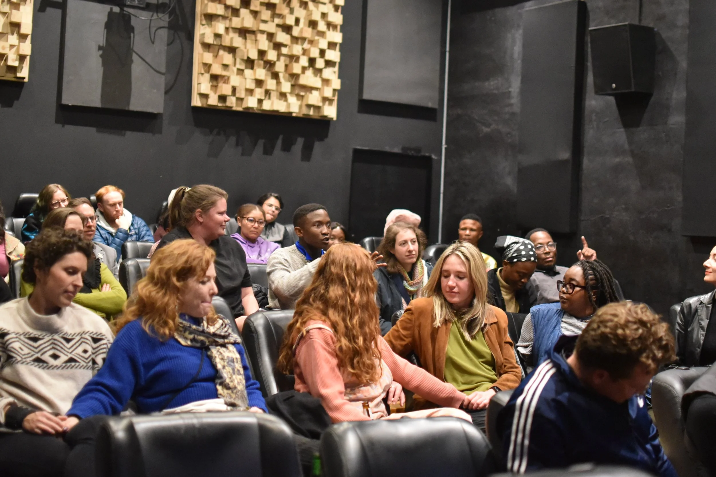 Thank you Dumisani Mnisi for the photos taken at the screening of Black Burns Fast on 07.08.2026.