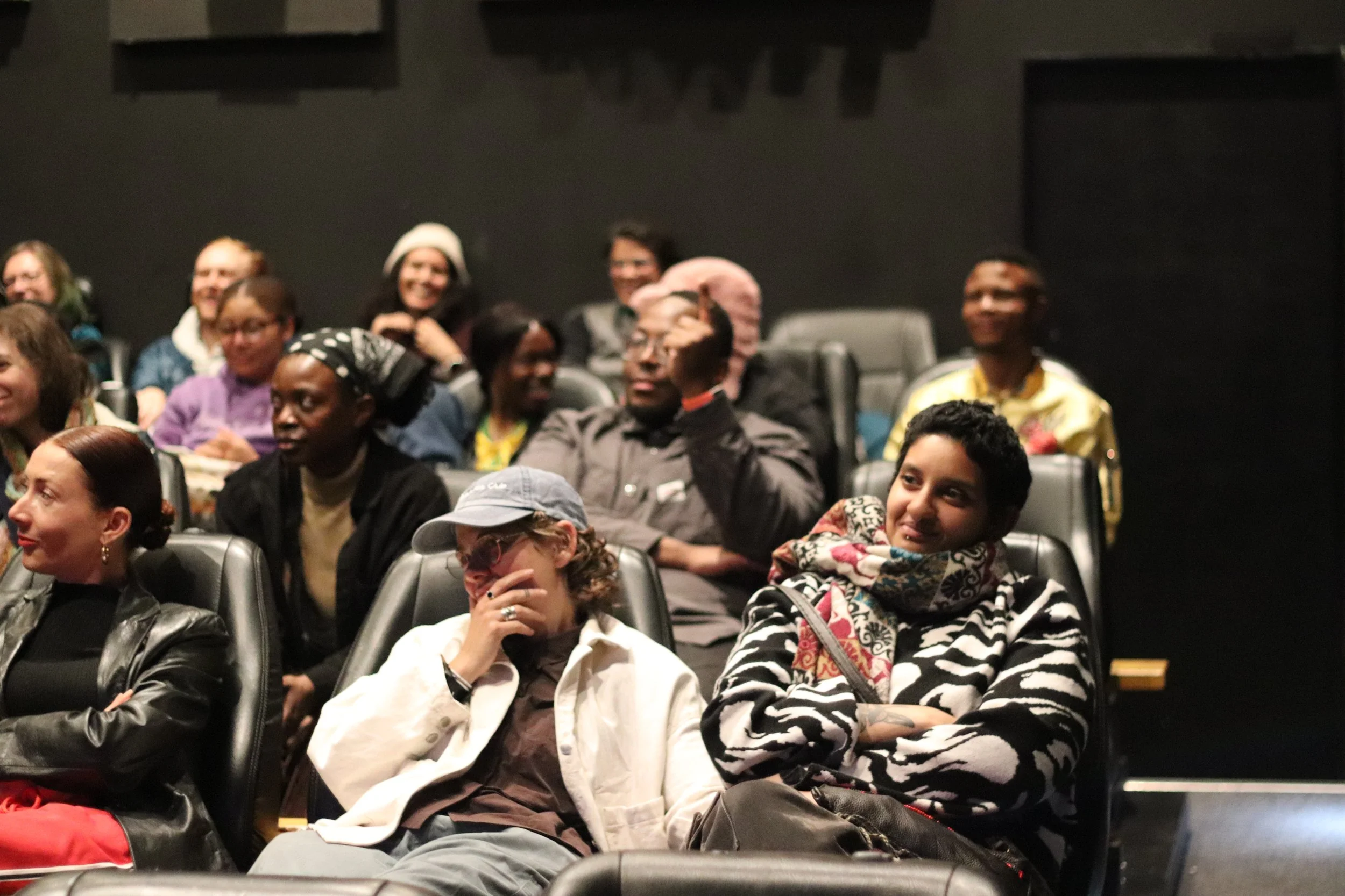 Thank you Dumisani Mnisi for the photos taken at the screening of Black Burns Fast on 07.08.2026.