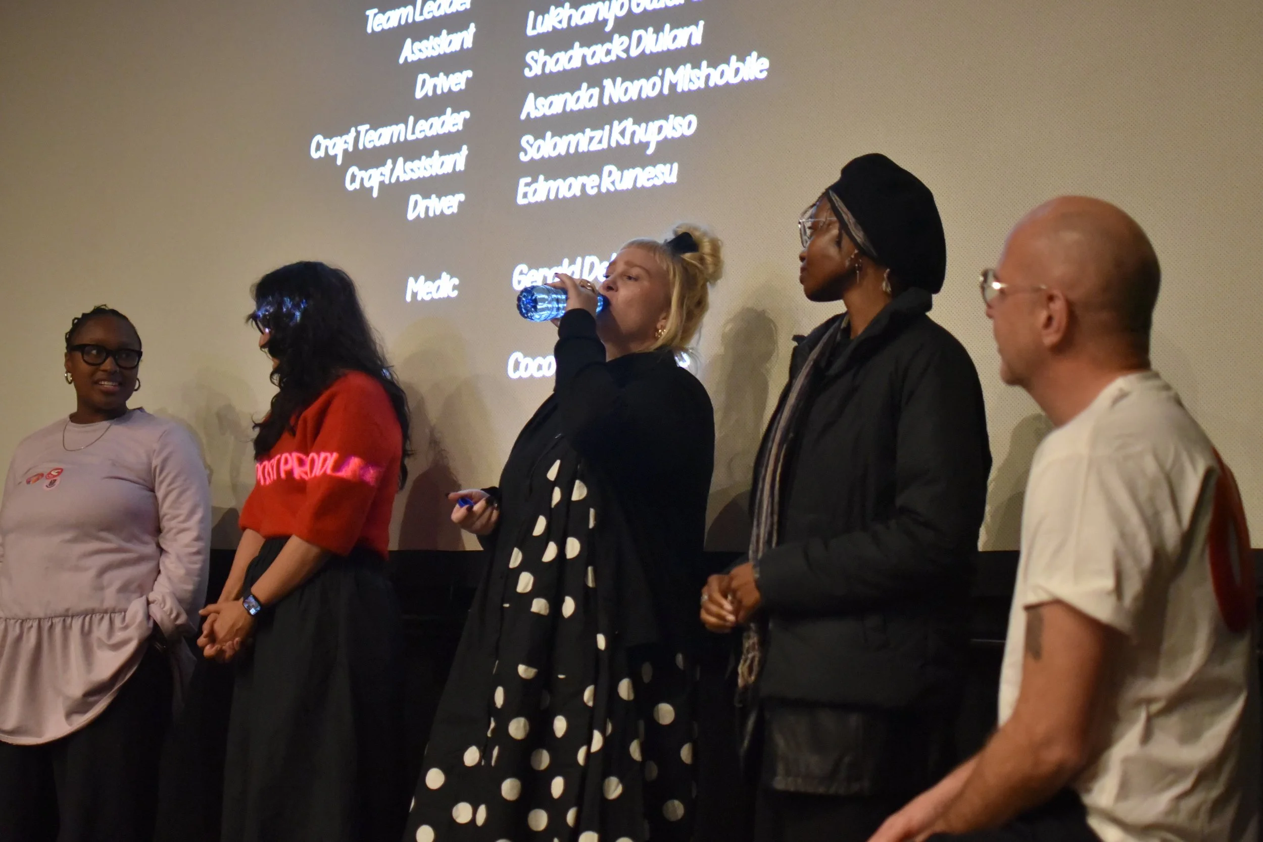 Thank you Dumisani Mnisi for the photos taken at the screening of Black Burns Fast on 07.08.2026.