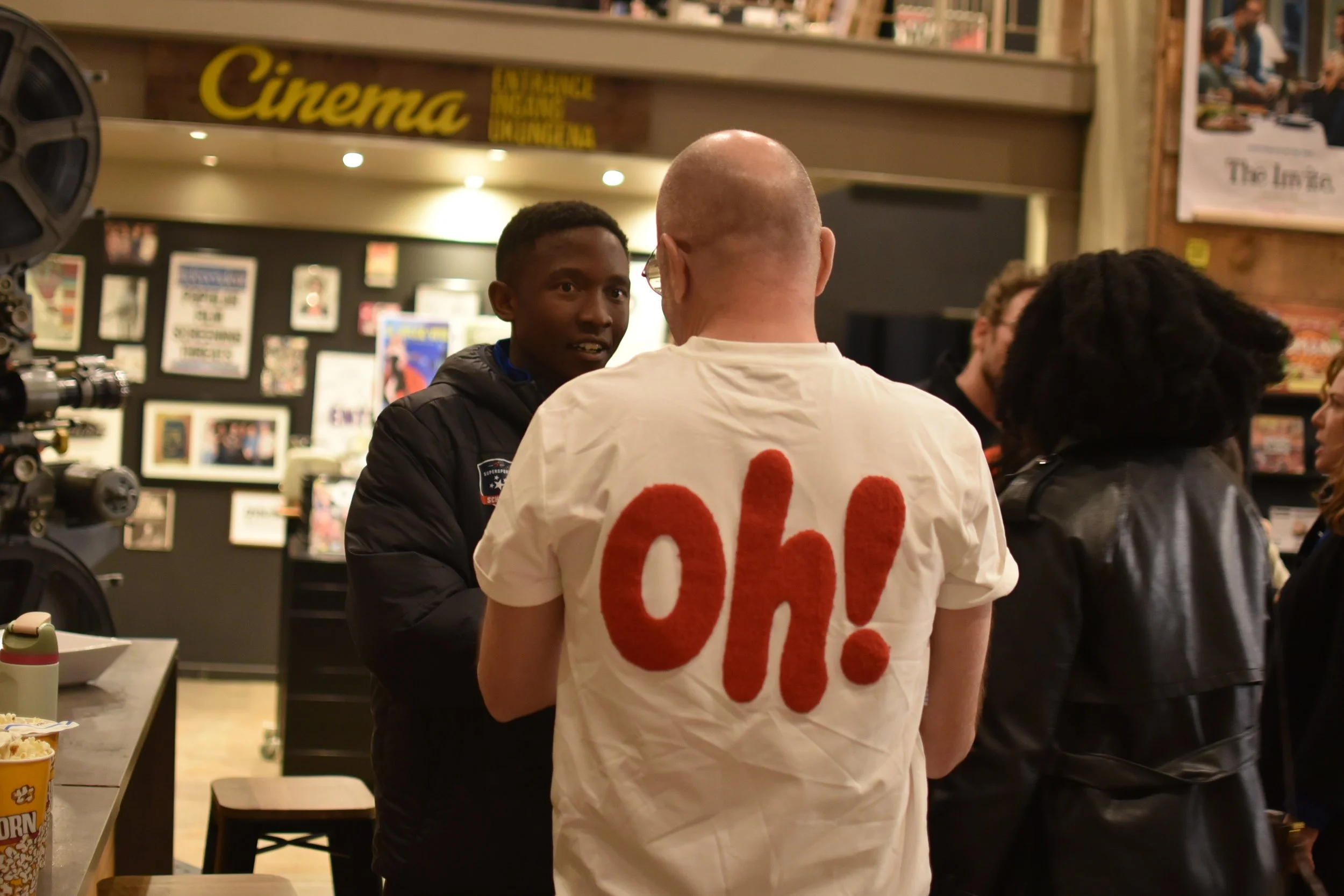 Thank you Dumisani Mnisi for the photos taken at the screening of Black Burns Fast on 07.08.2026.