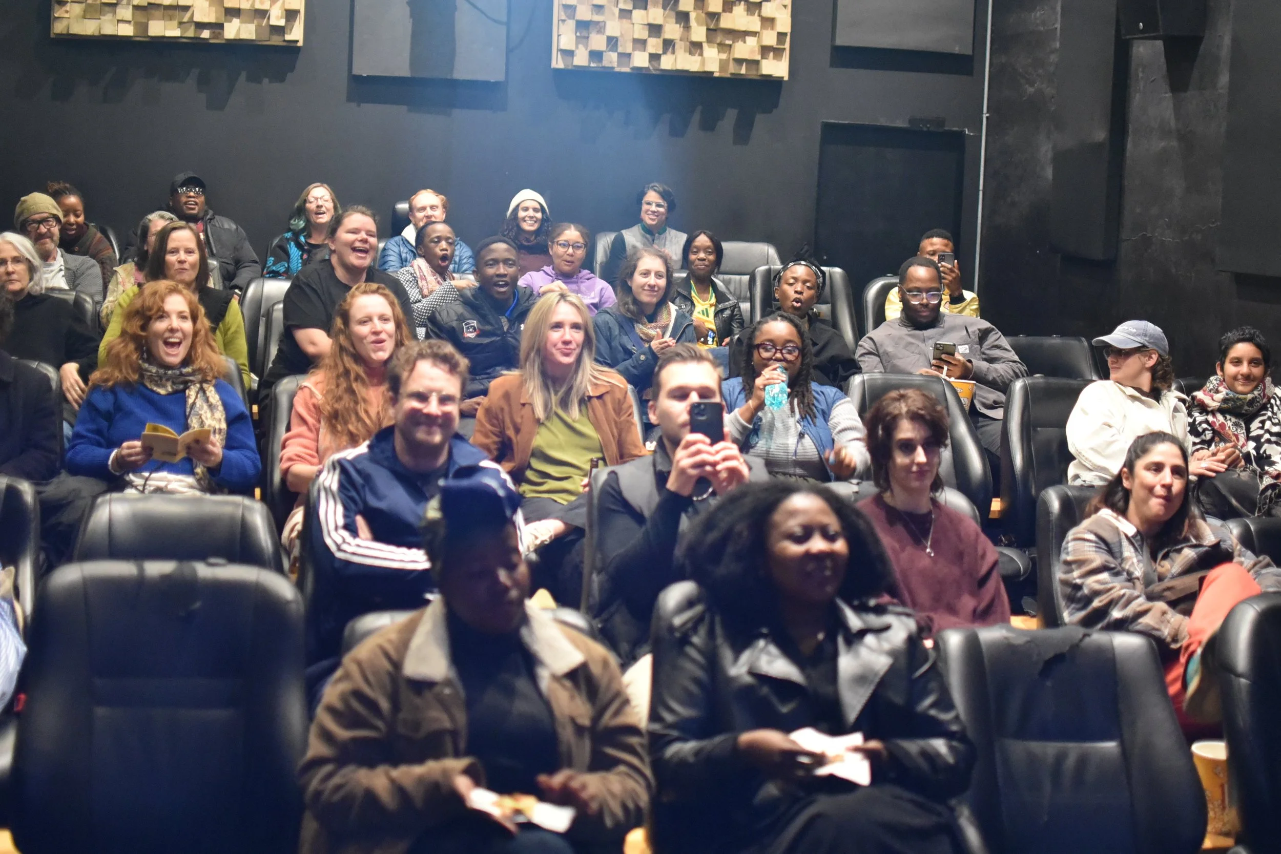 Thank you Dumisani Mnisi for the photos taken at the screening of Black Burns Fast on 07.08.2026.