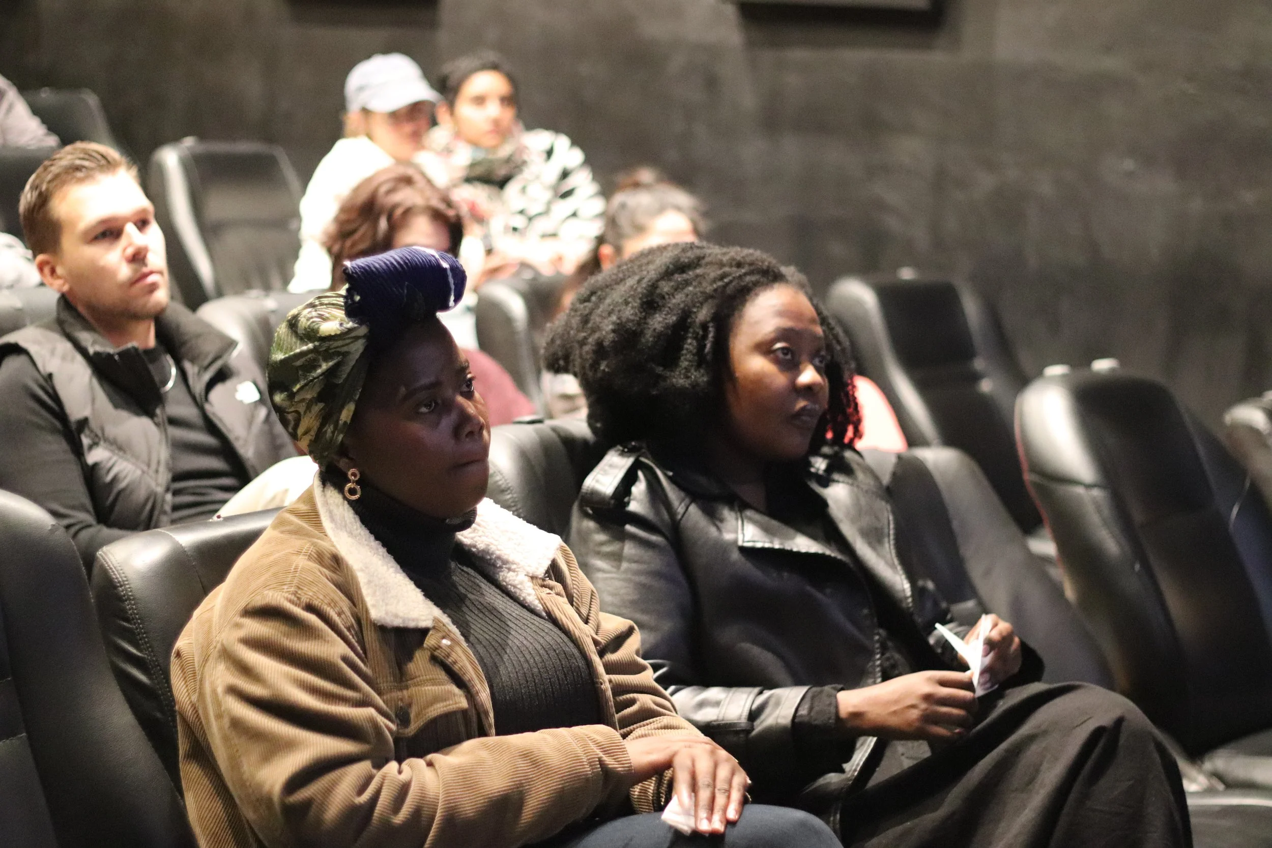 Thank you Dumisani Mnisi for the photos taken at the screening of Black Burns Fast on 07.08.2026.