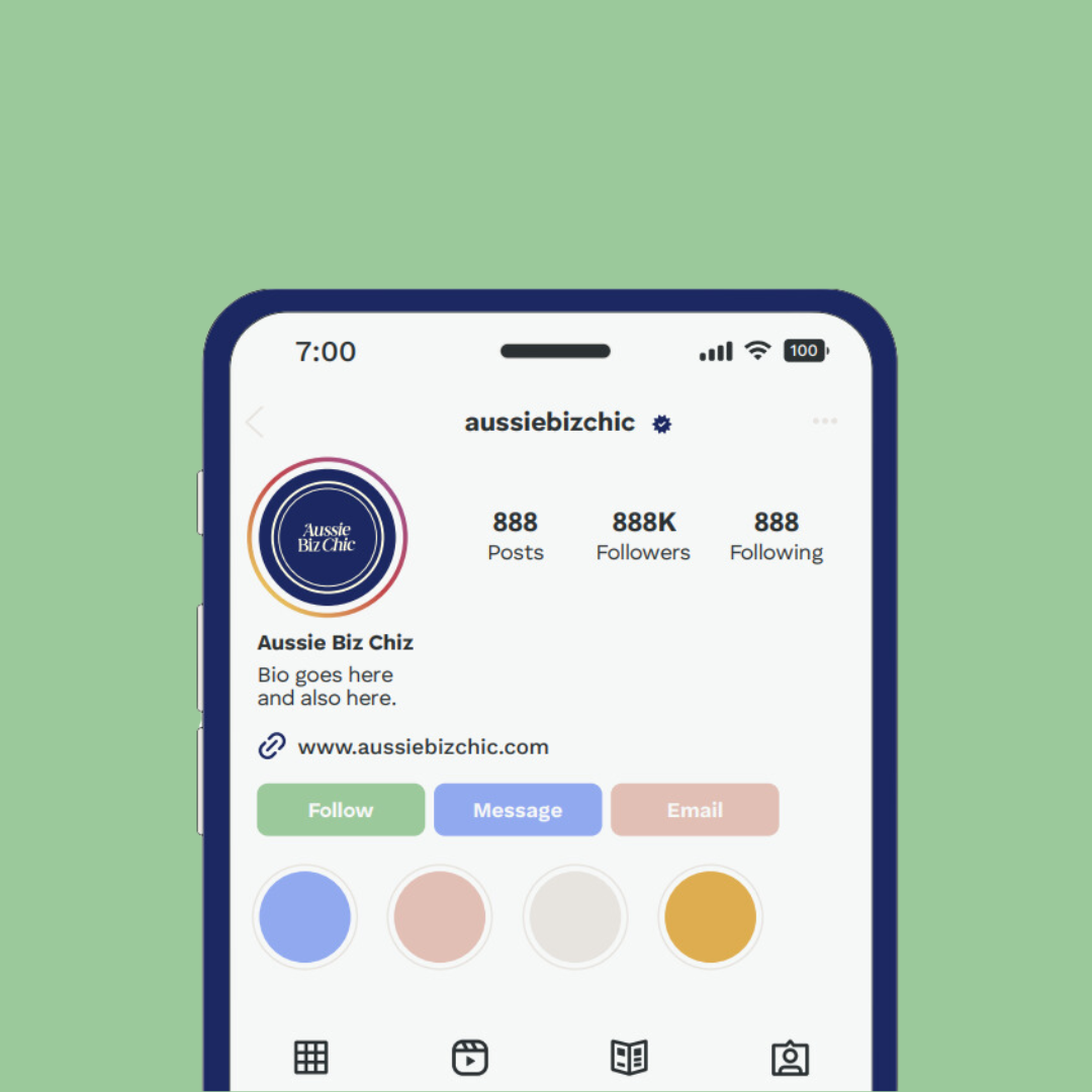 Aussie Biz Chic branding by Complete Street