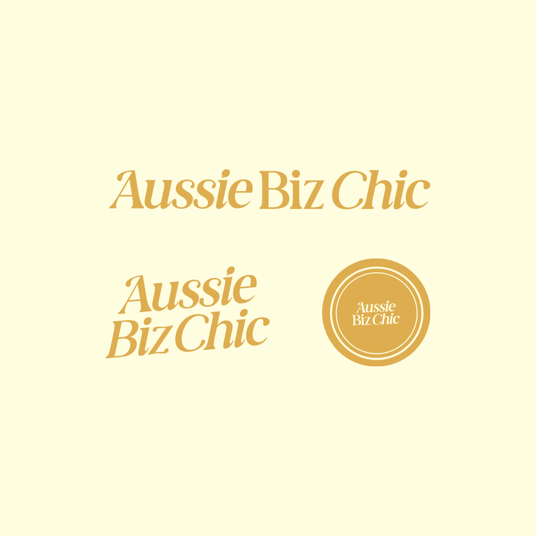 Aussie Biz Chic branding by Complete Street