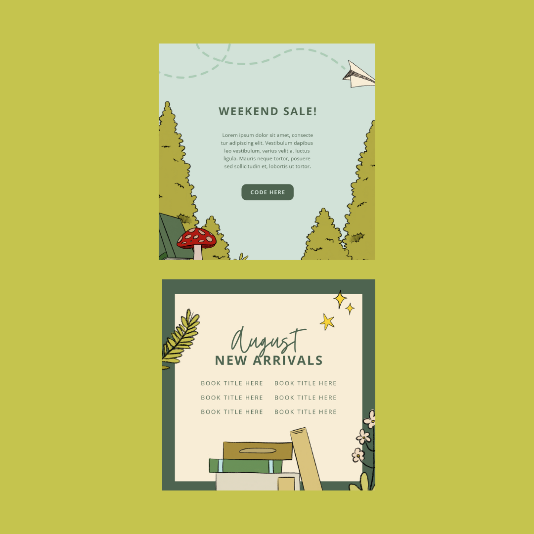 enchanted tales brand identity by Complete Street
