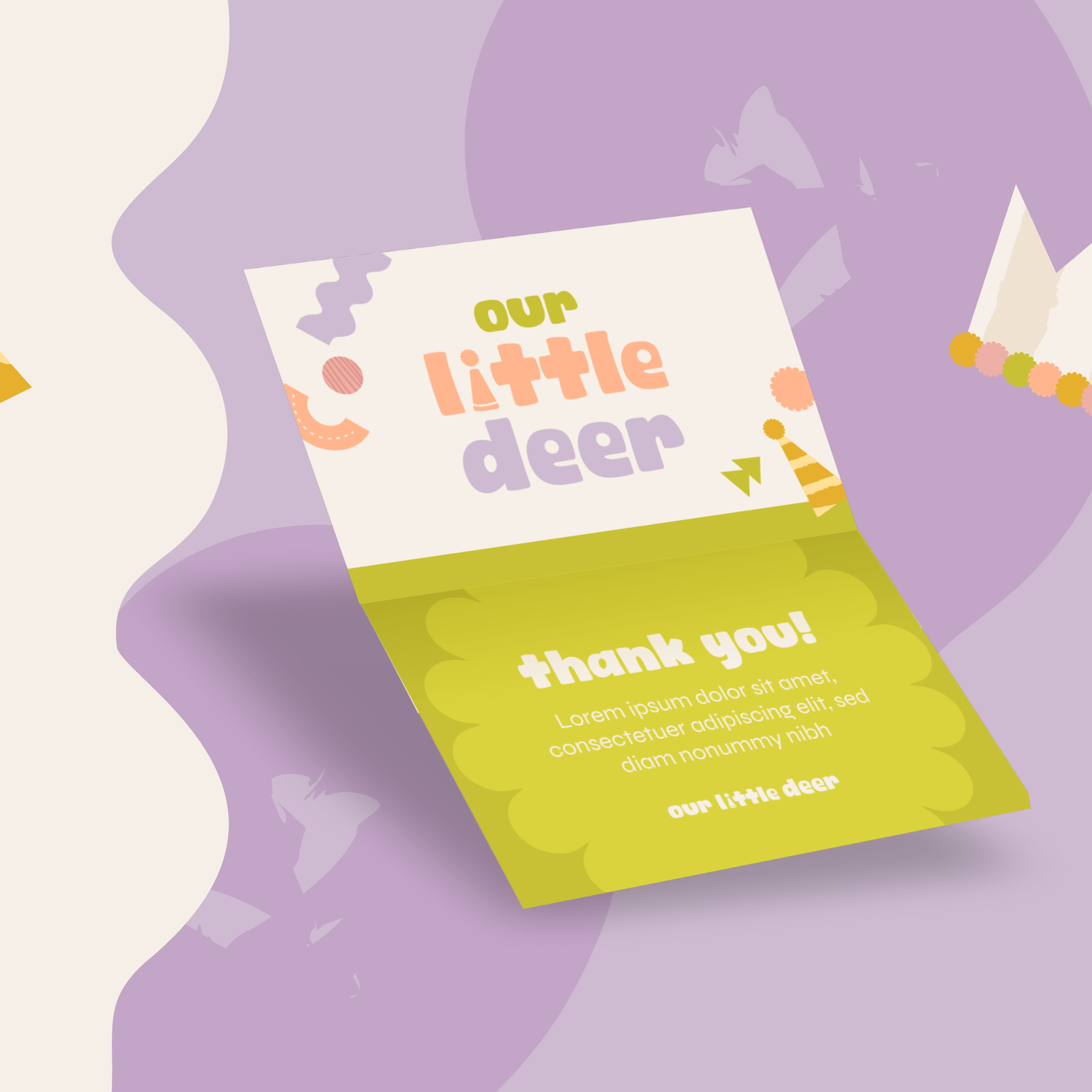 our little deer brand identity by Complete Street