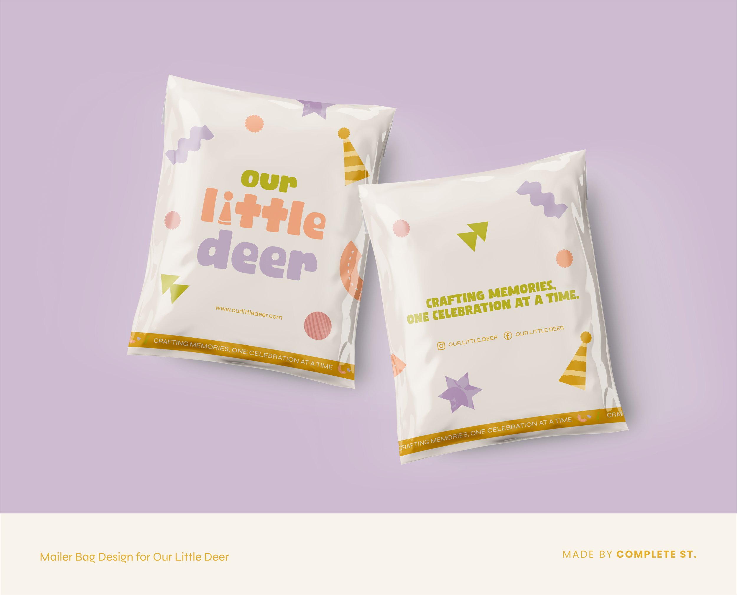 our little deer brand identity by Complete Street