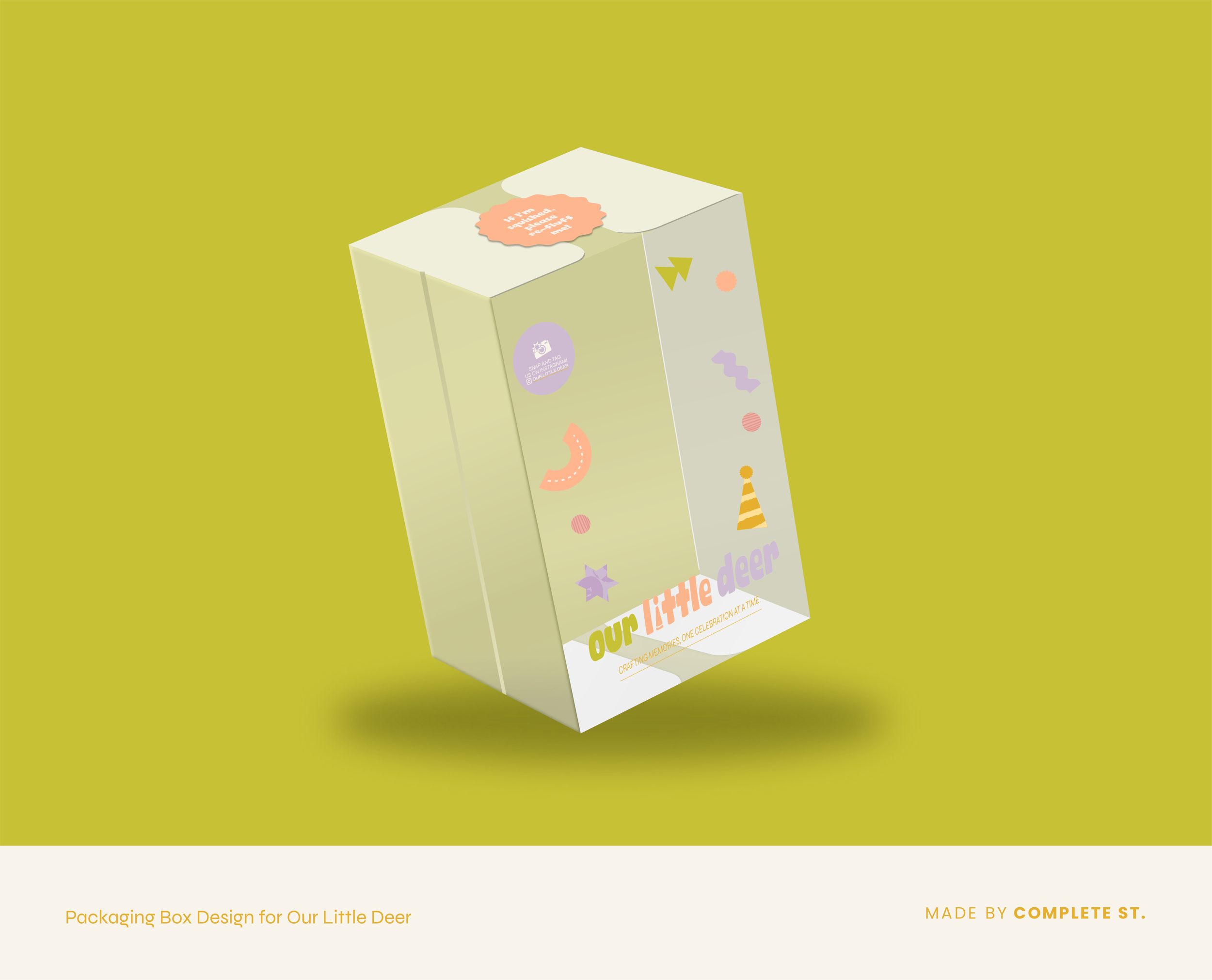 our little deer brand identity by Complete Street