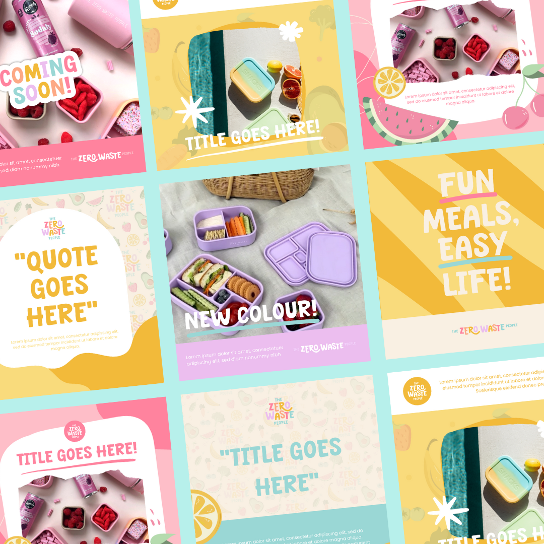 the zero waste people brand identity by Complete Street