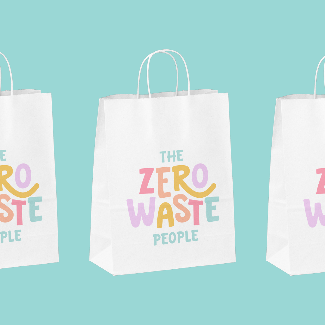 the zero waste people brand identity by Complete Street