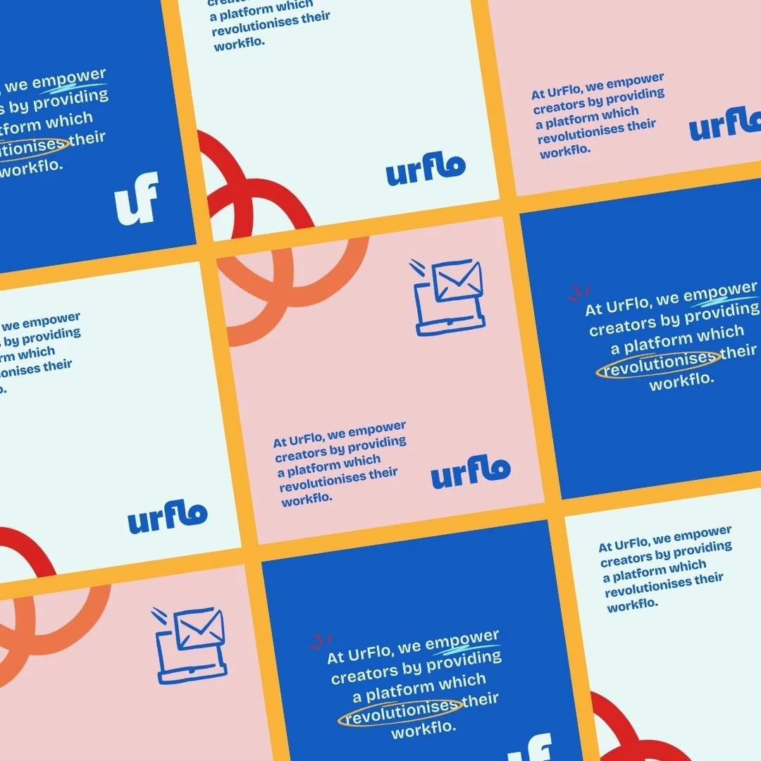 Urflow brand identity by Complete Street