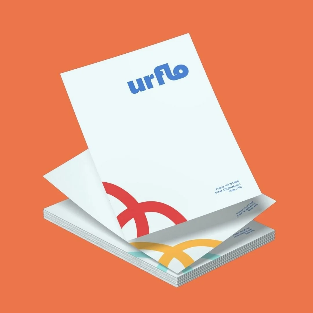 Urflow brand identity by Complete Street