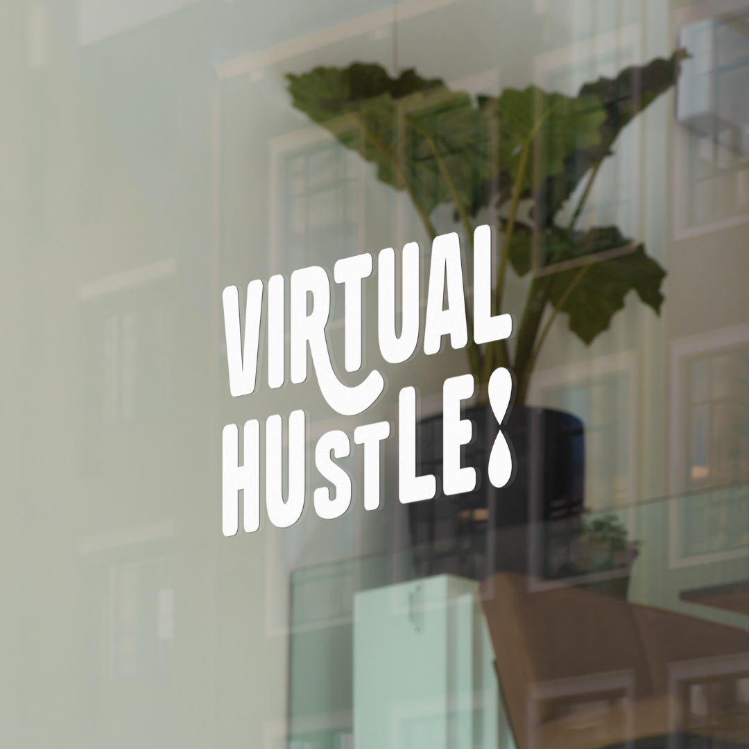 Virtual Hustle brand identity by Complete Street