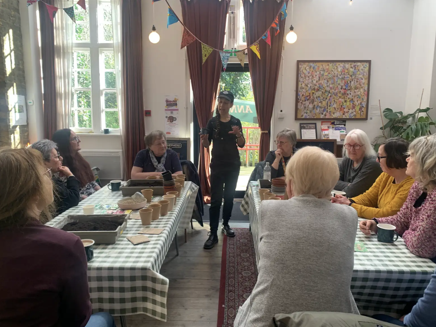 We Eat Plants Vegan cooking talk - Sarah Bentley