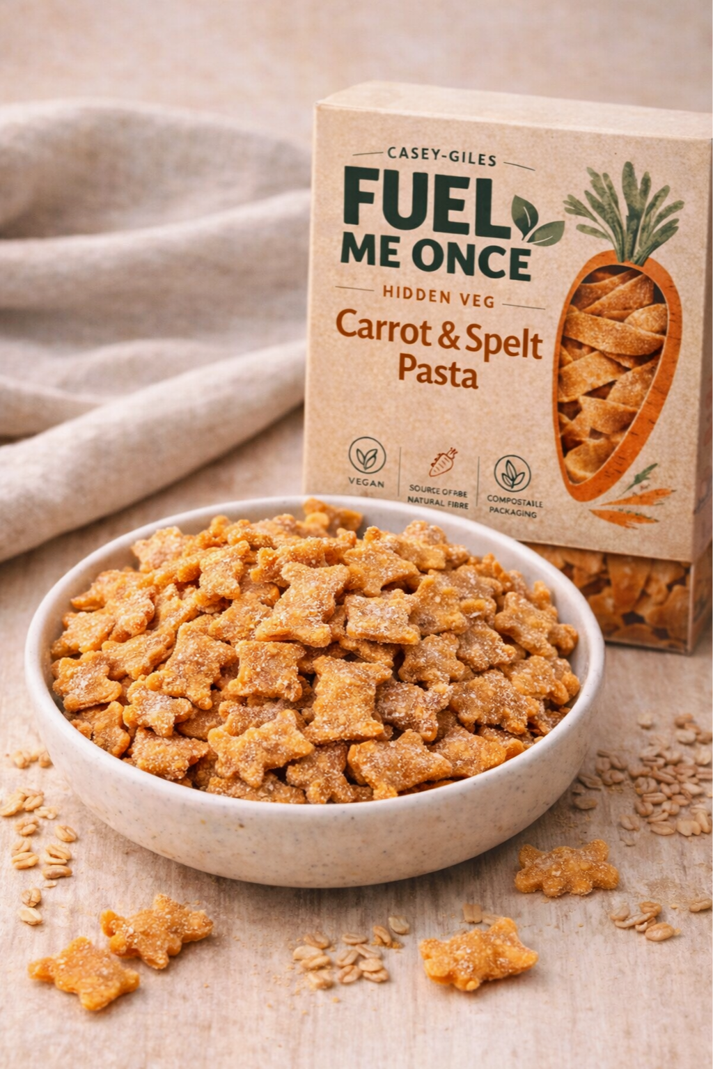 Fuel Me Once Carrot Pasta - 250g