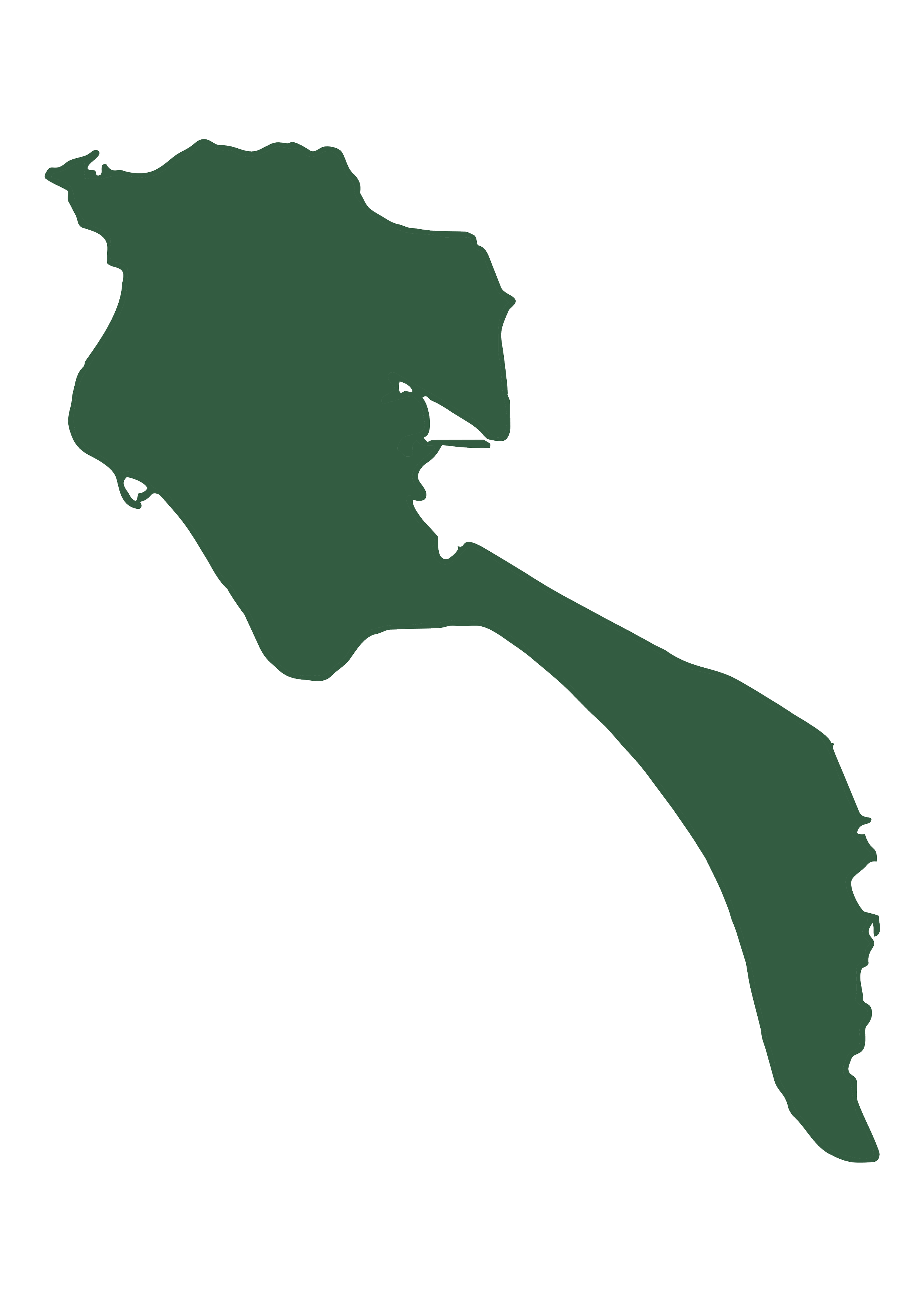 carte de l'île de Noirmoutier, presqu'île française du golfe de Gascogne située dans le département de la Vendée.