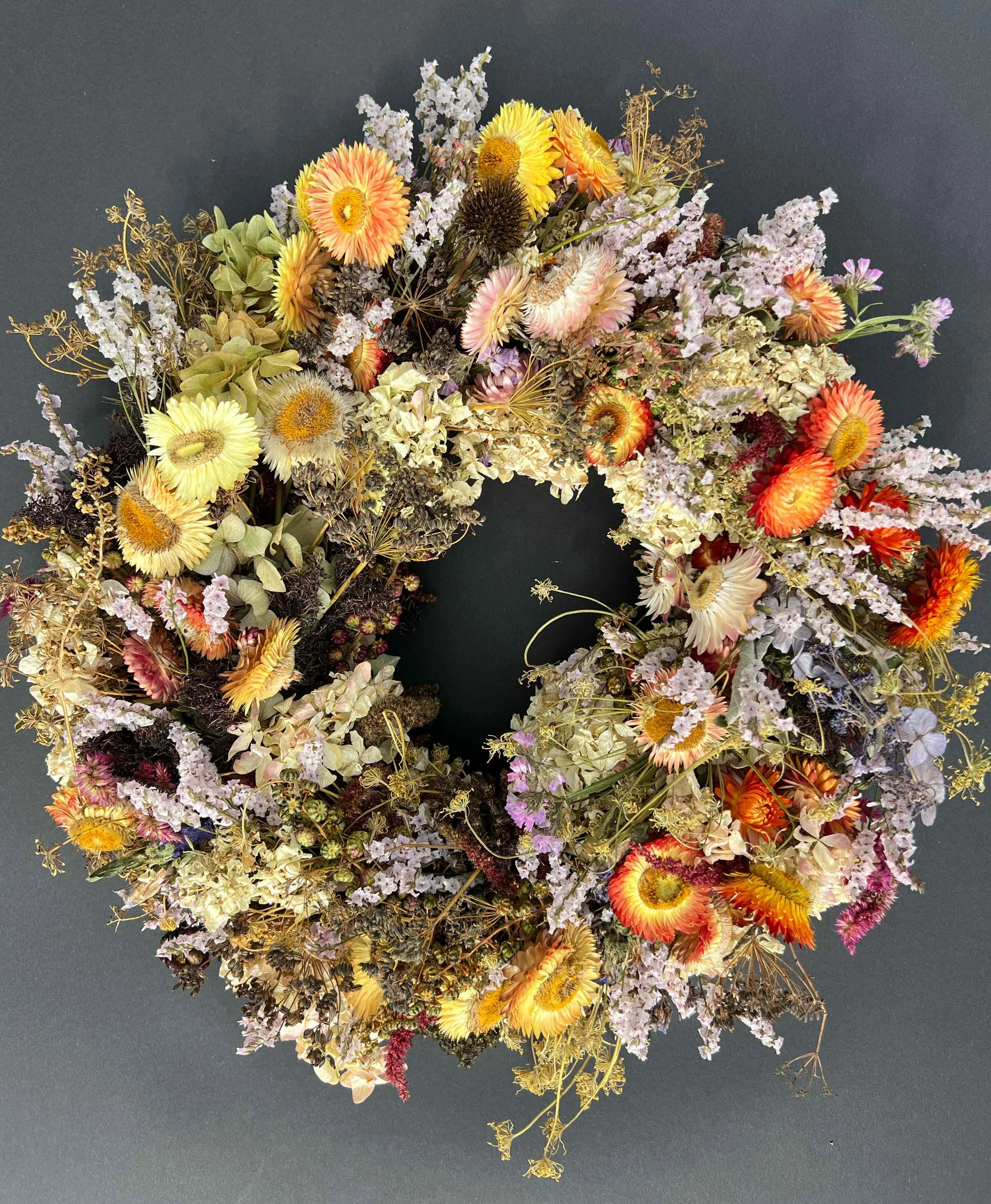 Trockenblumenkranz n°3