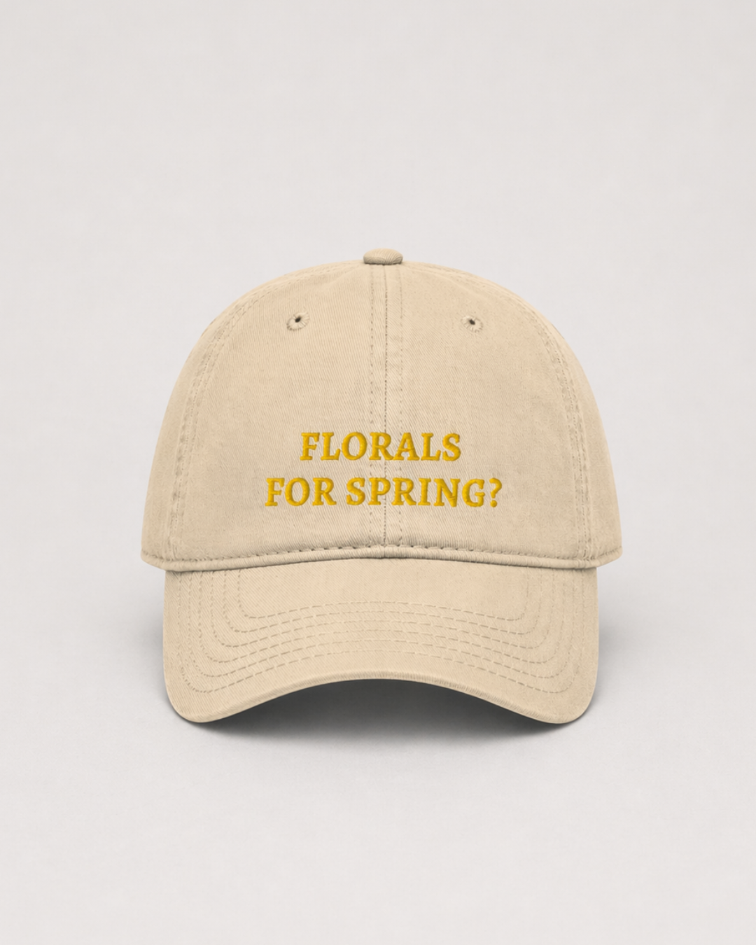 Florals for Spring Yellow