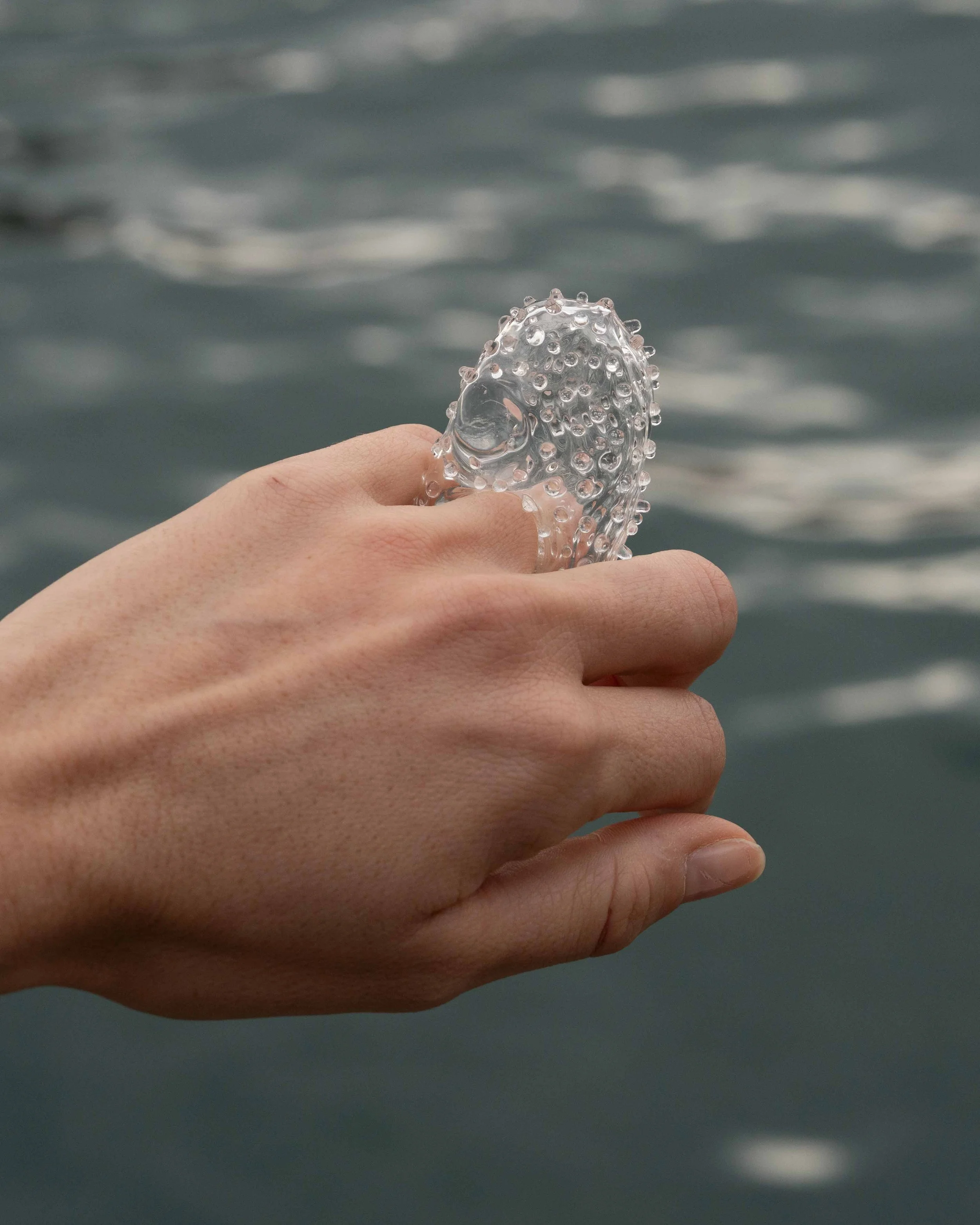 R049-Clear_Venice_Handmade_Borosilicate-Glass_Statement-ring_model-detail.jpg