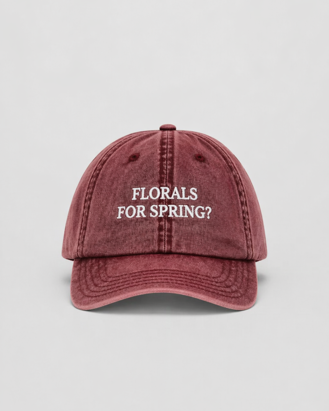 Florals for Spring Maroon