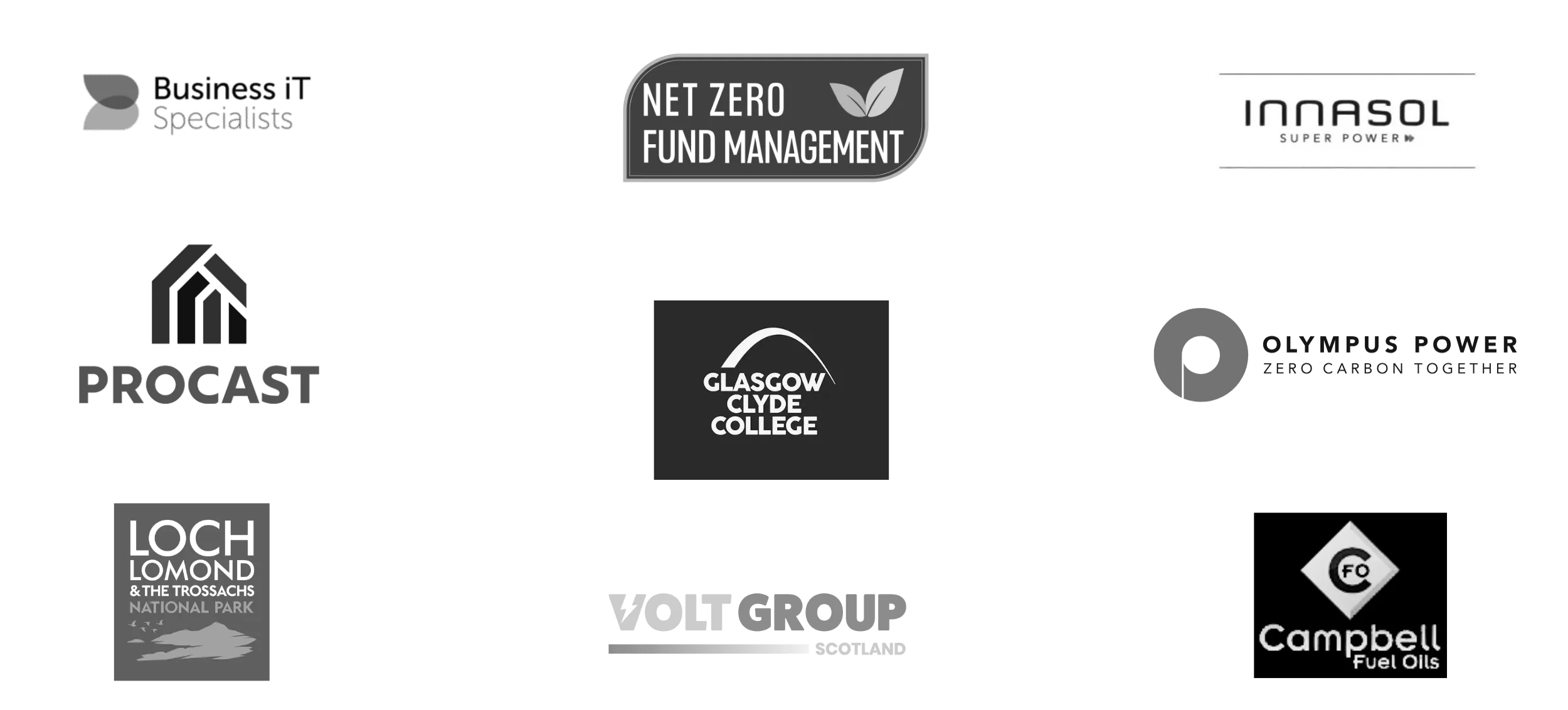 Electrasure Client Logos