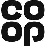 Bold black text spelling 'GOOP' stacked in two columns on a white background.