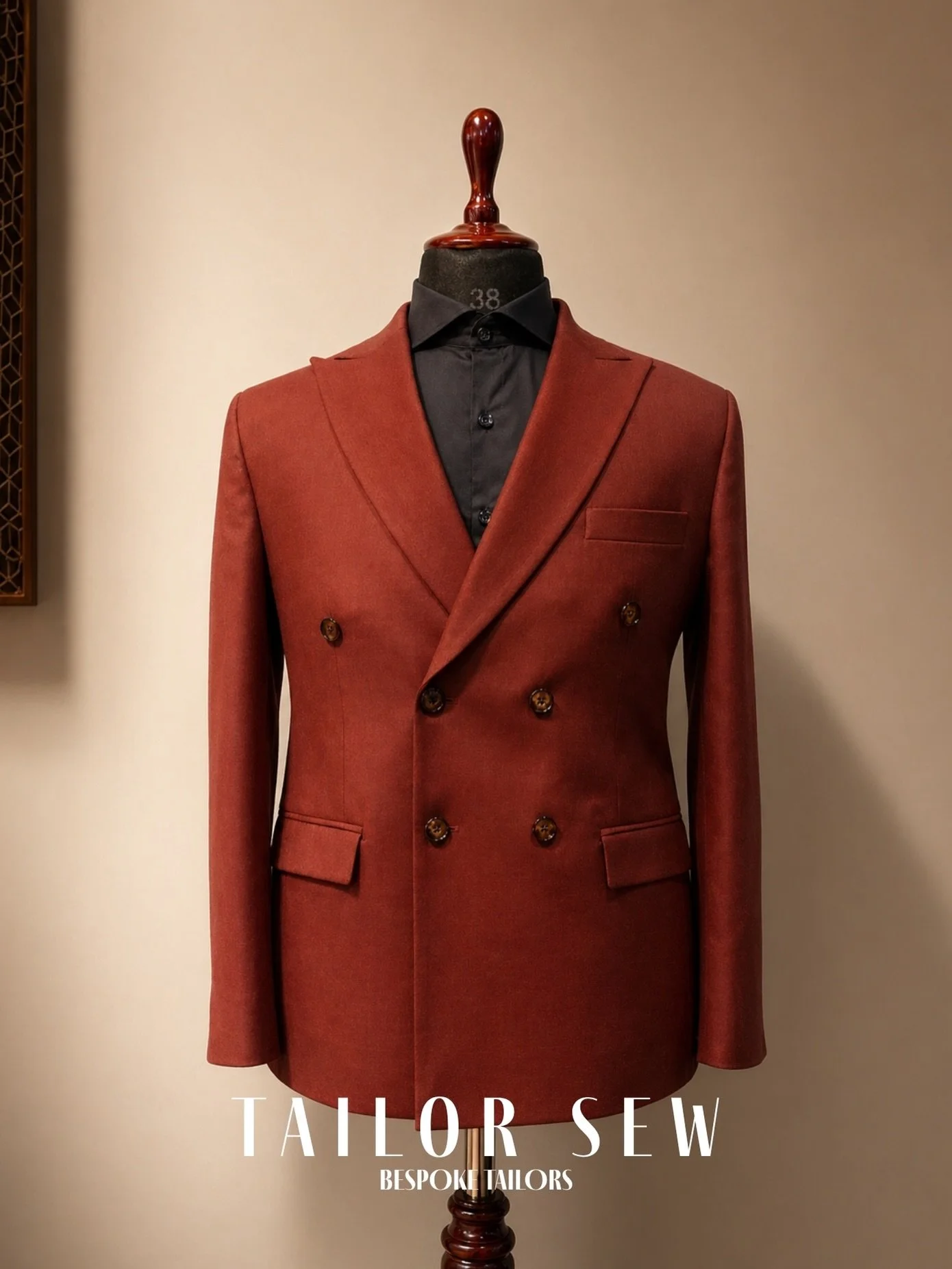 Bold by design. Sharp by nature.

Command the room in our Bespoke Rust Orange Double-Breasted Blazer. #Handcrafted at our KNK Road atelier, this piece combines a rich earth-toned hue with a powerful, structured silhouette. It&rsquo;s the ultimate &ld