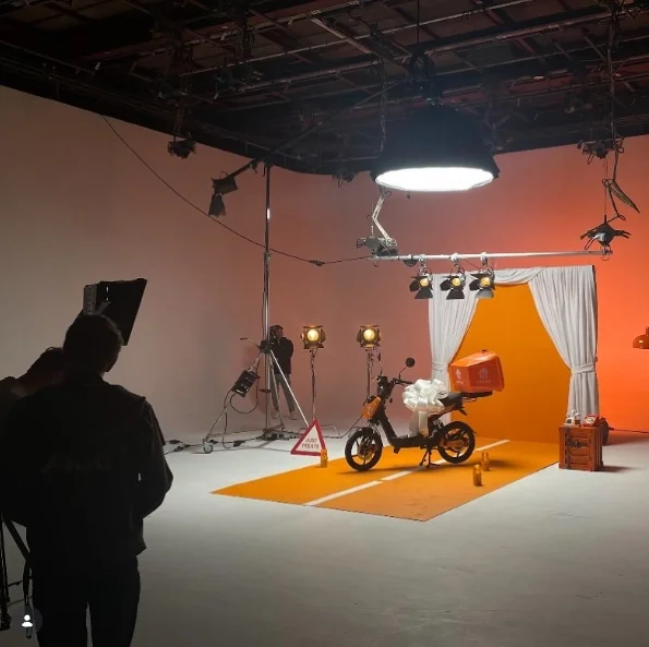 content creator production studio