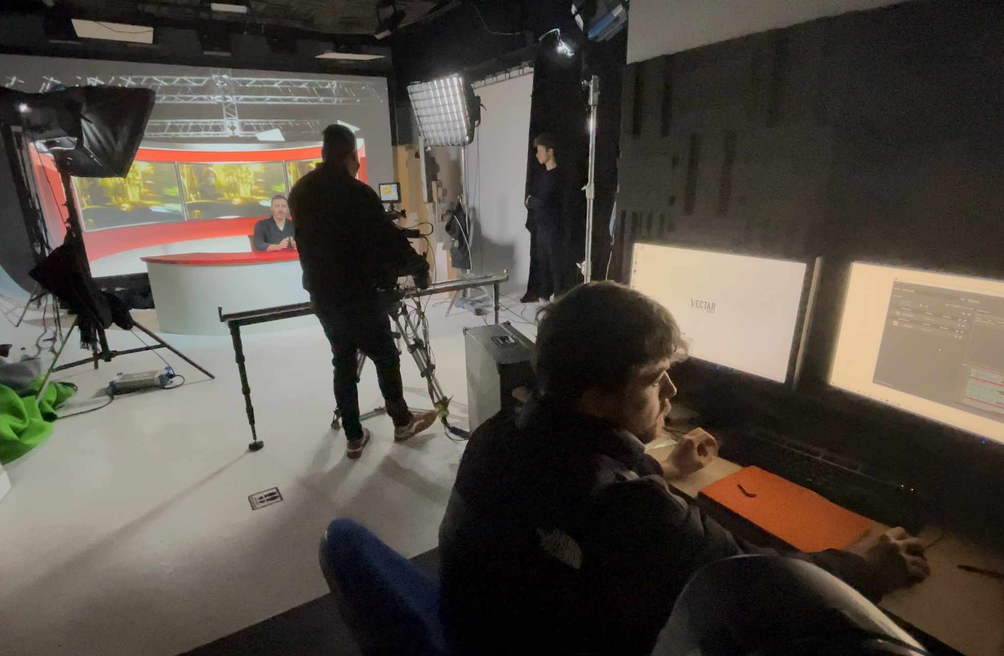 virtual production with unreal engine live camera tracking