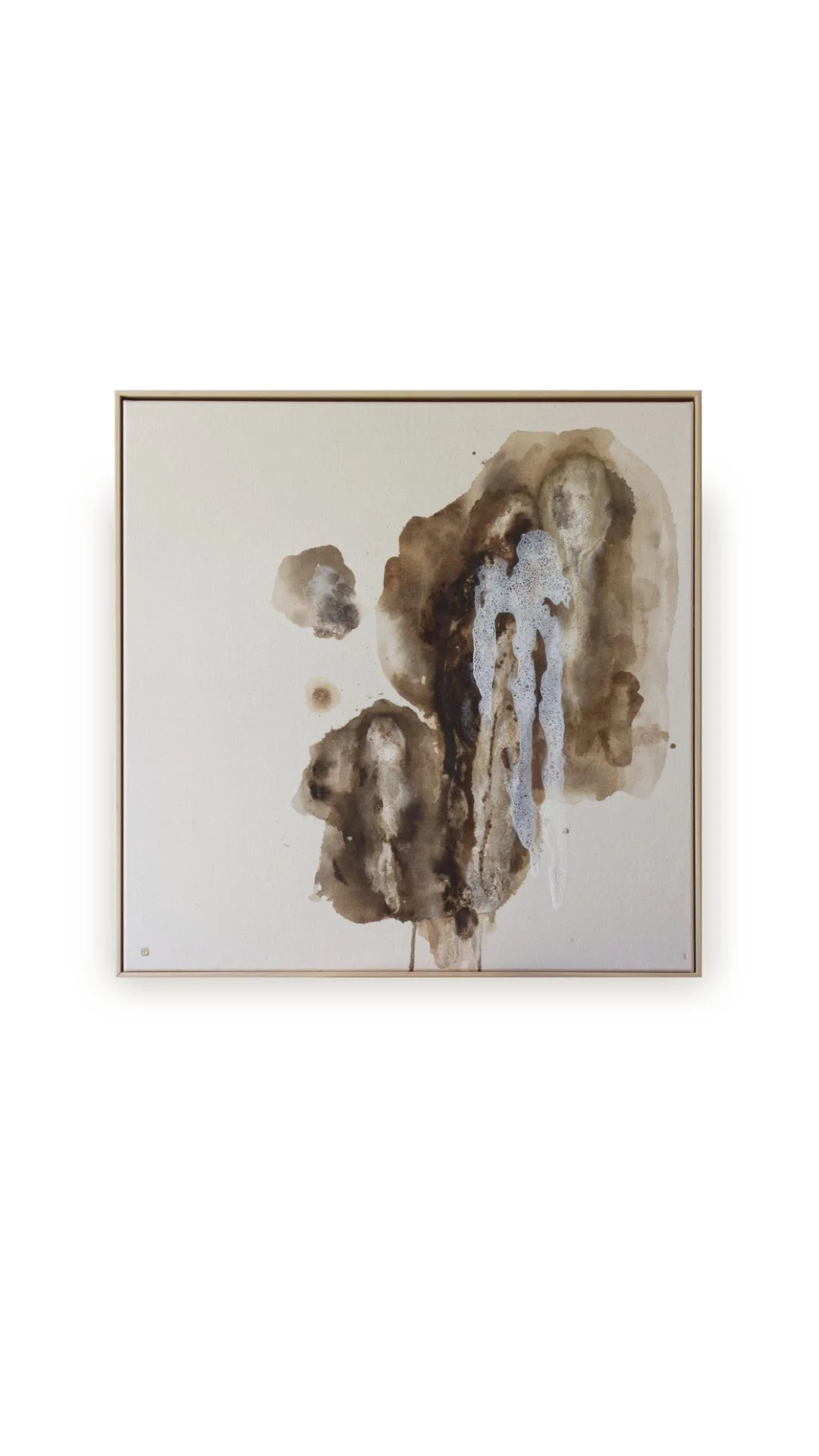 SUMI BLACK KUROGAKI GLAZING IN KINTSUGI FRAME