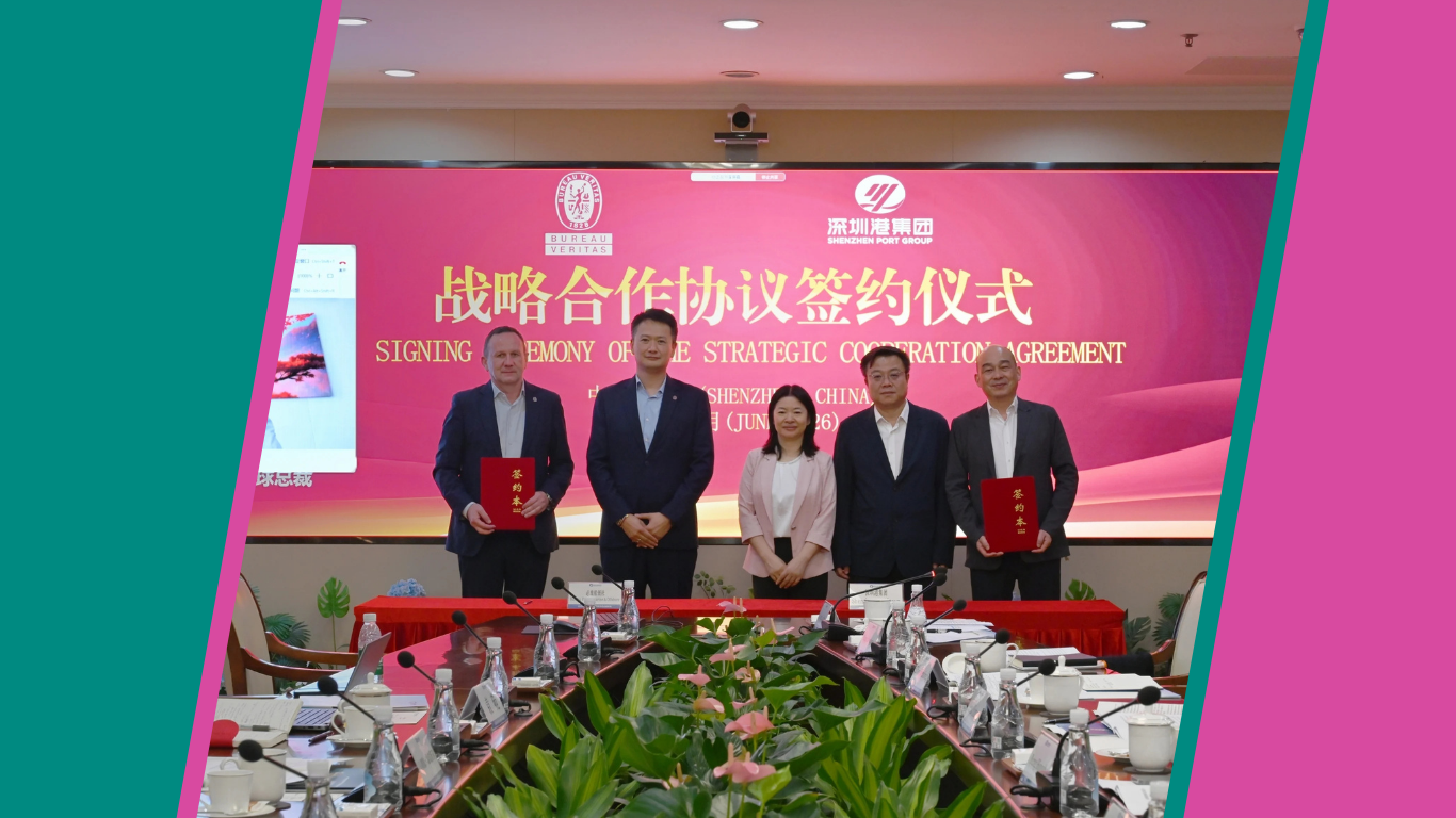 Shenzhen Port and Bureau Veritas Strengthen Green Shipping Corridor Partnership