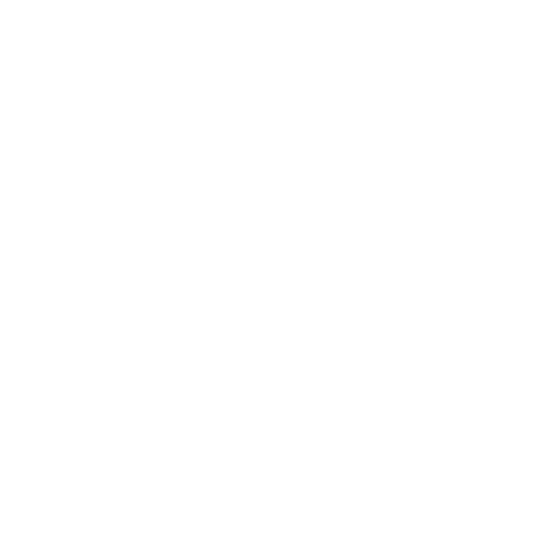 White line drawing of a delivery truck on a black background.