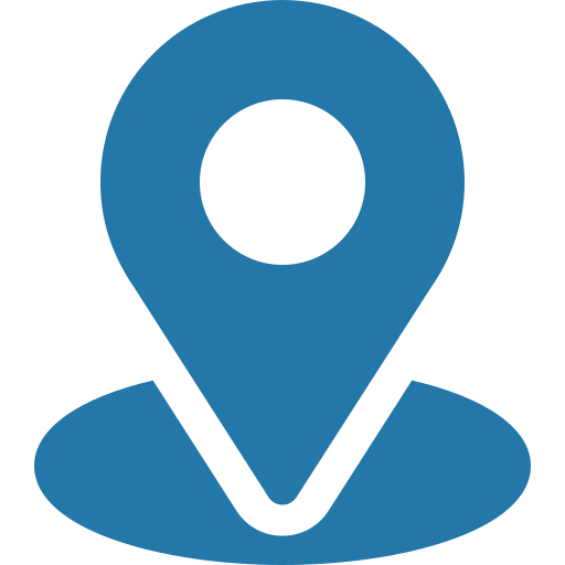 Icon of a location pin on a map.