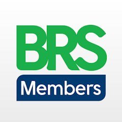 BRs Members logo in green and blue text
