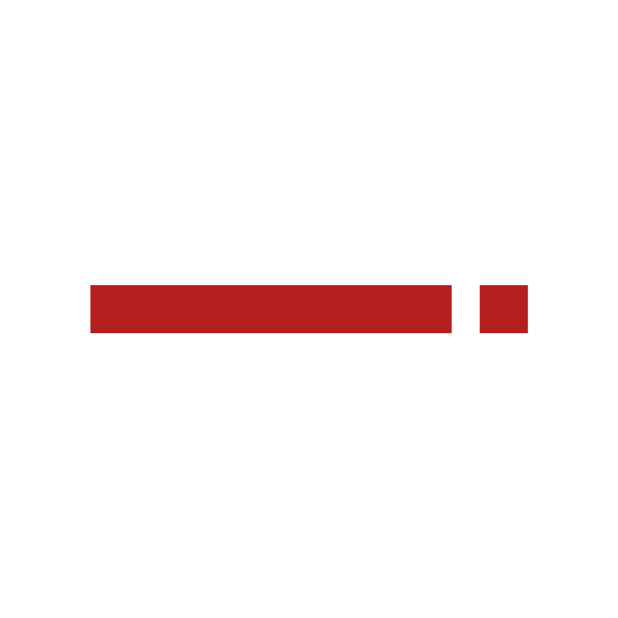 A black spinning top with a red band around its middle.