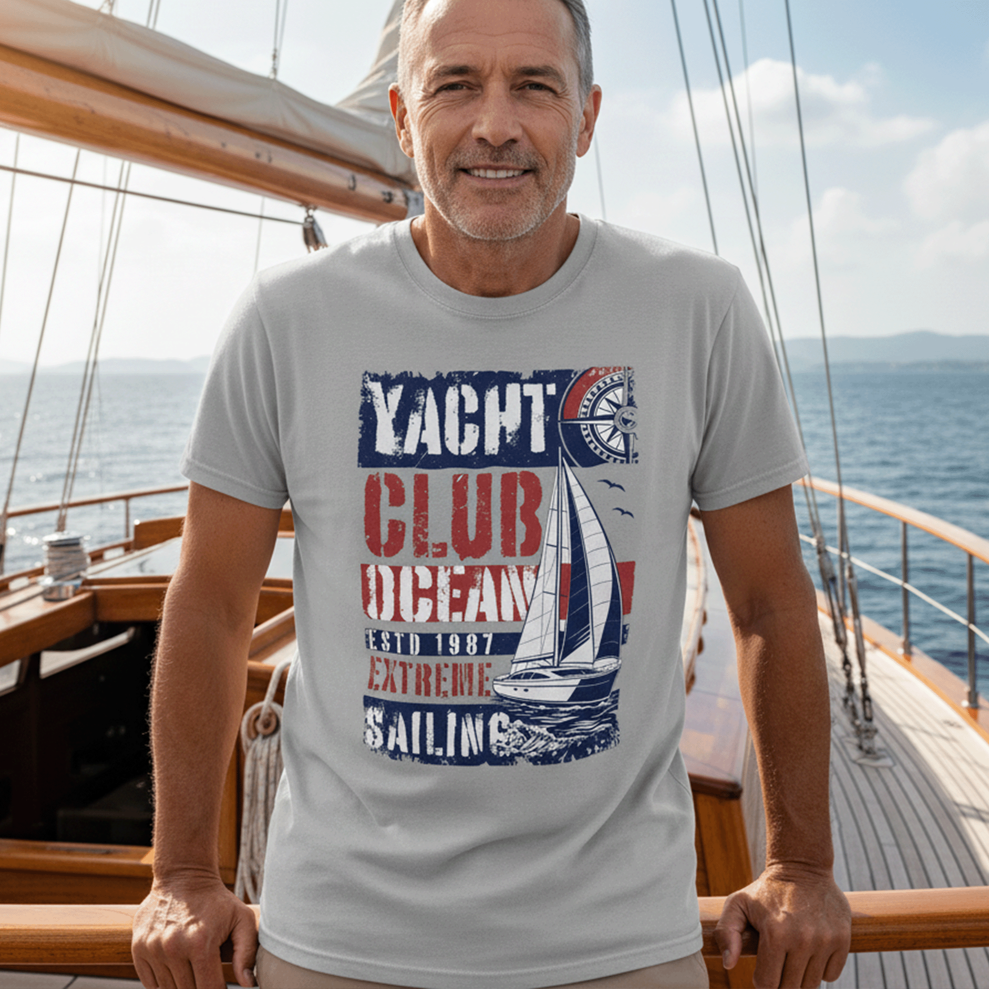 Retro Sailing T-shirt